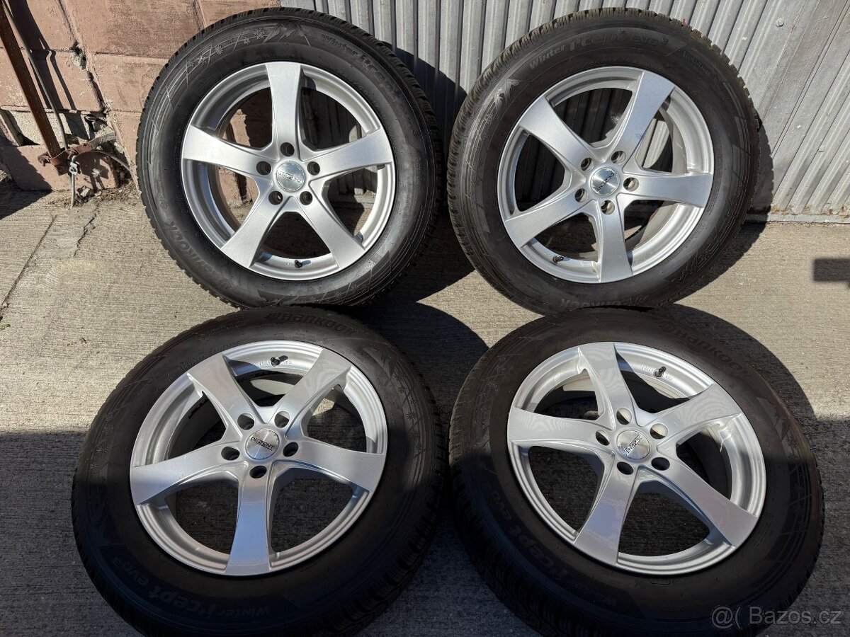 17" Elektrony 5x114,3 so zimnymi pneu 225/60 R17