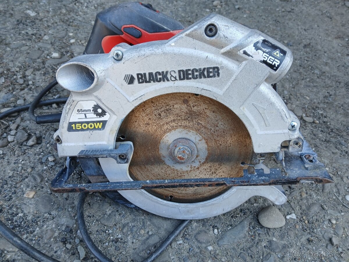 mafl okruzni pila black & decker, laser