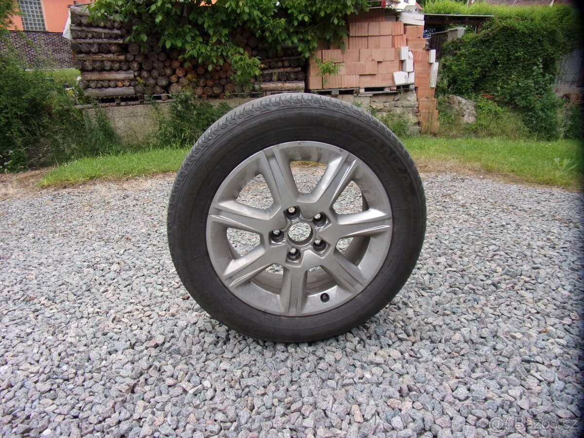 Prodám 4 kompletní originální litá kola Audi