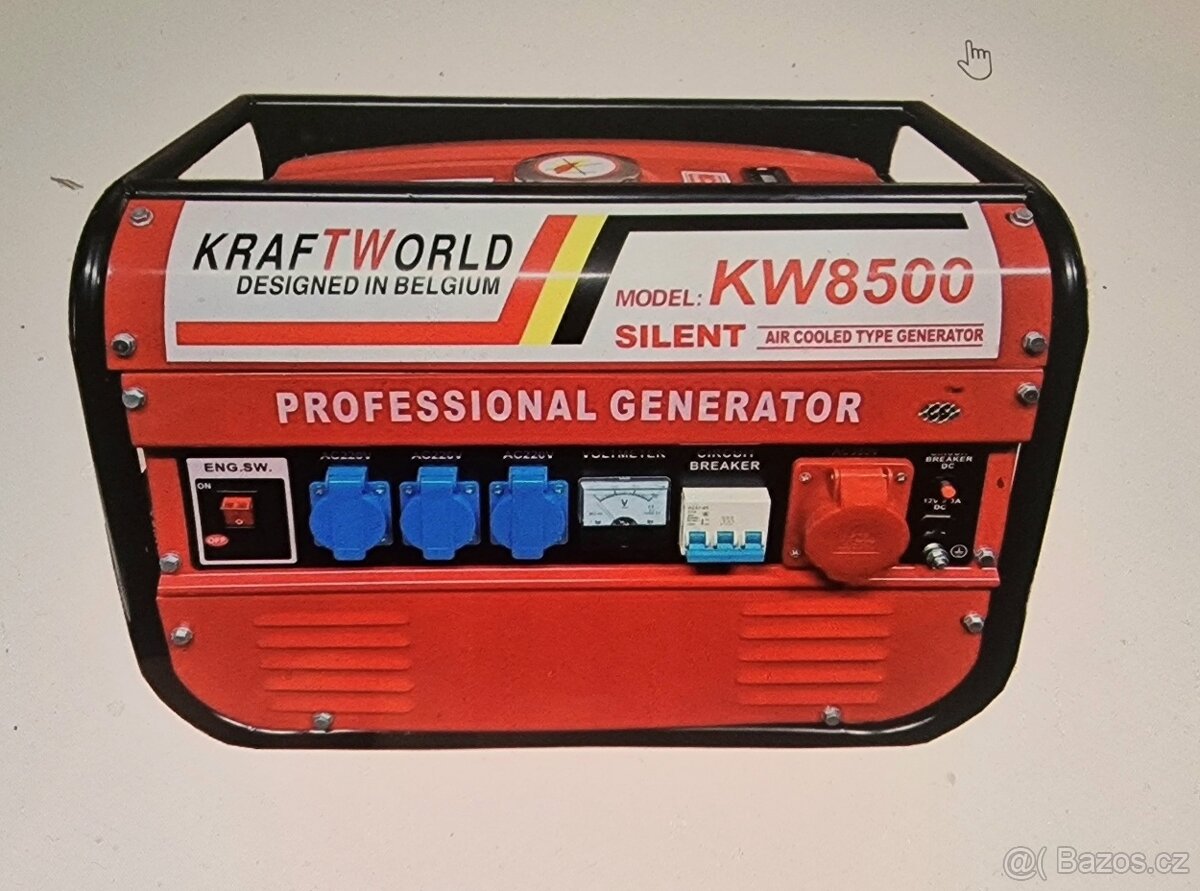 Benzinova elektrocentrala KW 8500