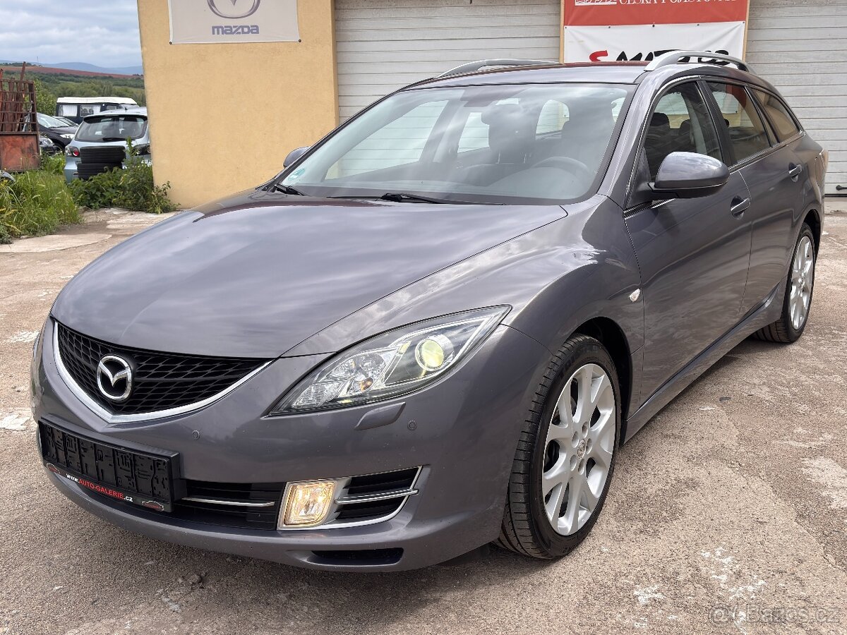 Mazda 6 2.5i,125KW,BOSE,XENON,KŮŽE,PDC,ALU,VÝHŘEV,SERVIS