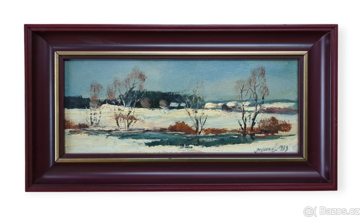Jan HLADKÝ - "Zimní krajinka" 1999