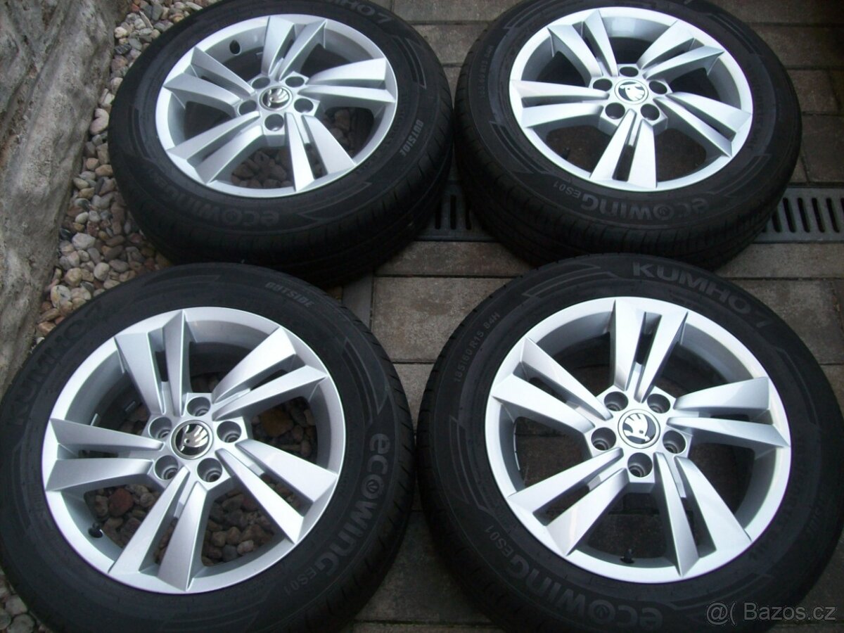 alu kola na Rapid, Fabia III,15" 90%