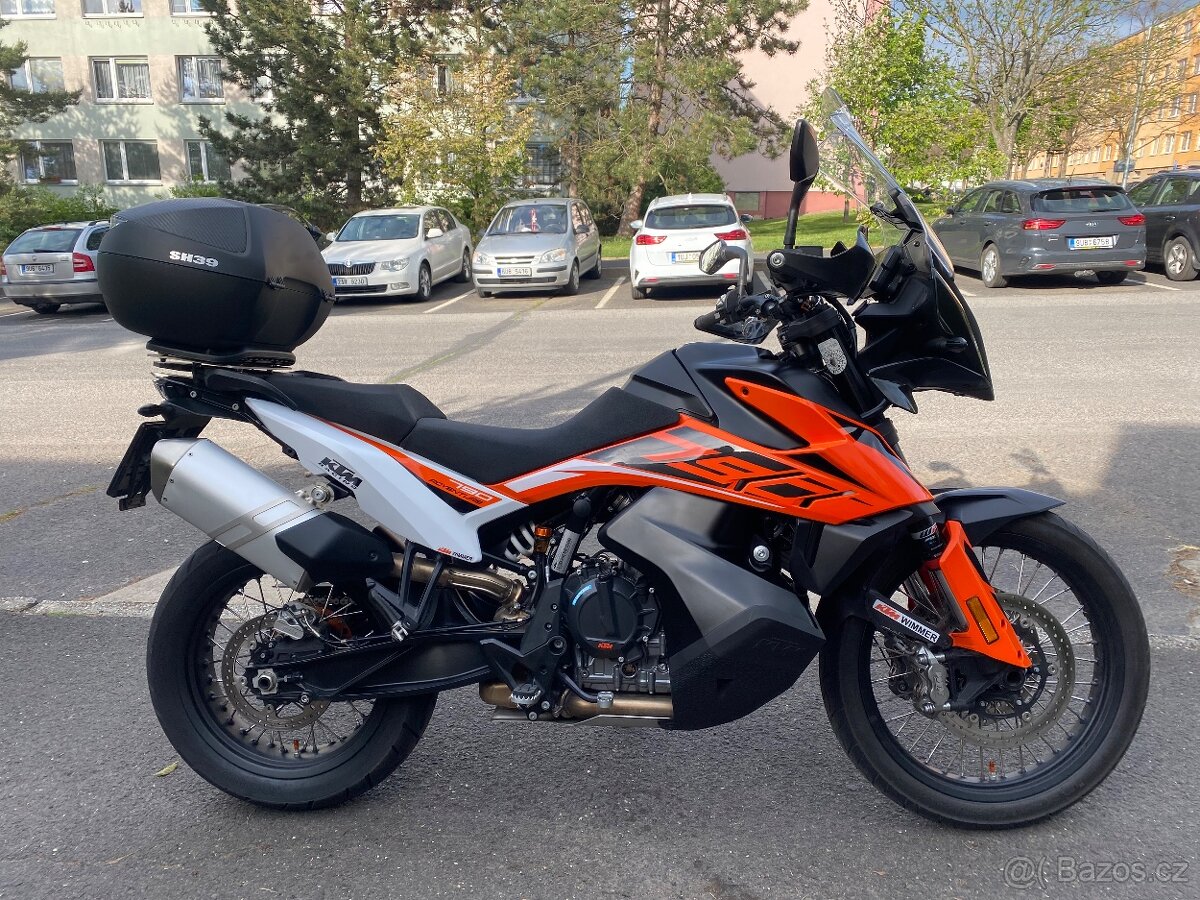 KTM 790 Adventure r.v. 2020,3X KUFR,quickshifter+ TOP STAV