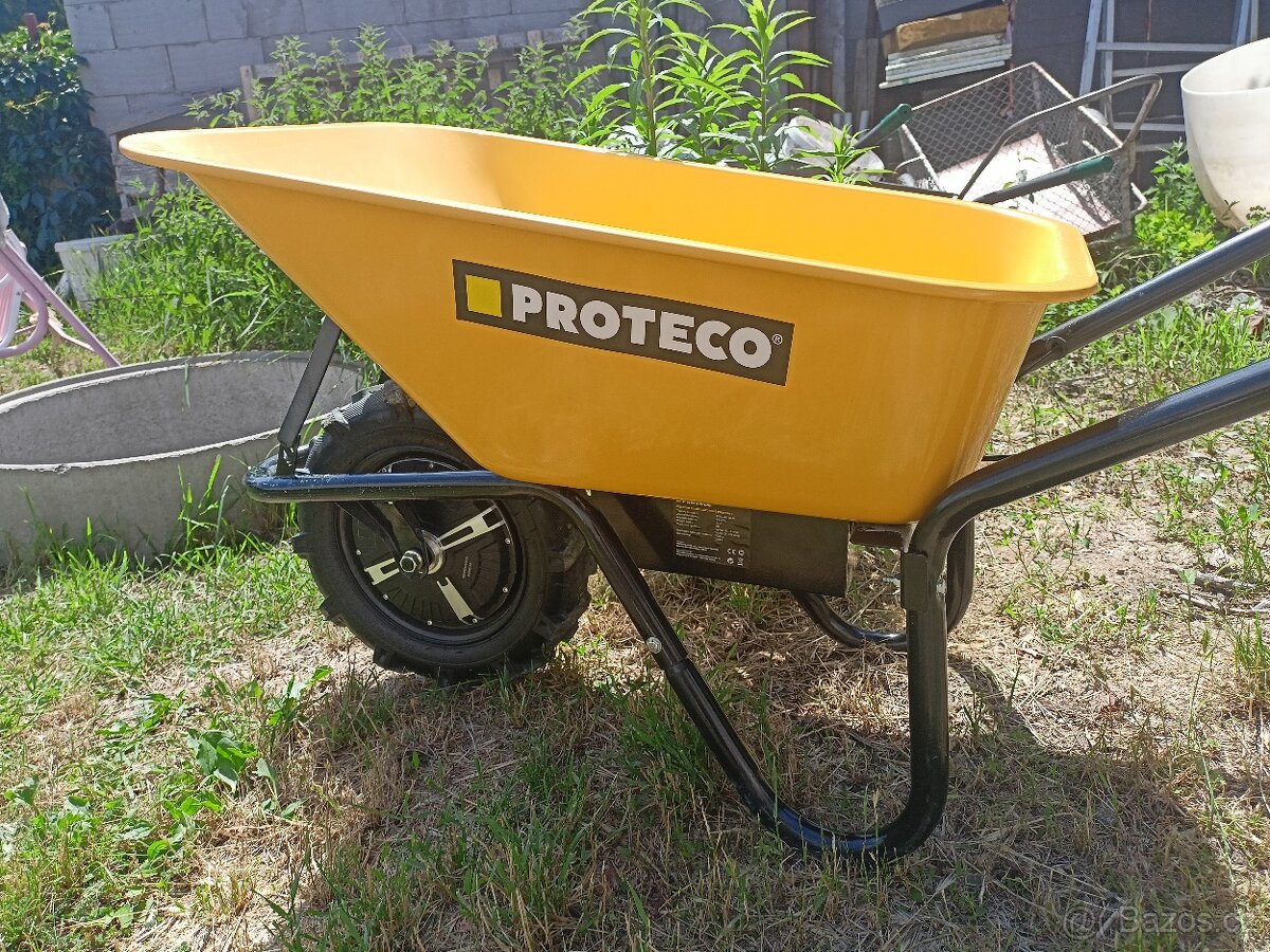 Elektrické motorové zahradní kolečko
