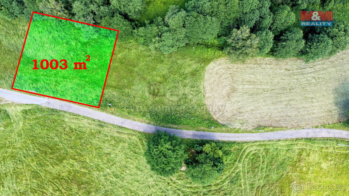 Prodej pozemku k bydlení, 1003 m², Horní Lipka - Králíky
