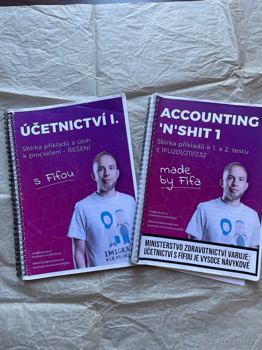 Skripta Účetnictví I. – Fífa (2× sešit)