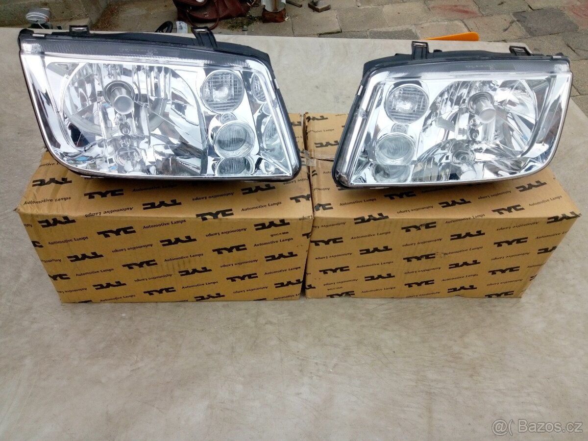 Přední světla VW Bora