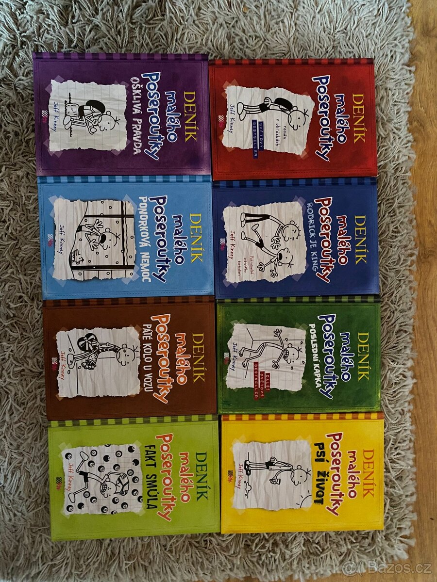 Sada Deník malého poseroutky - Jeff Kinney