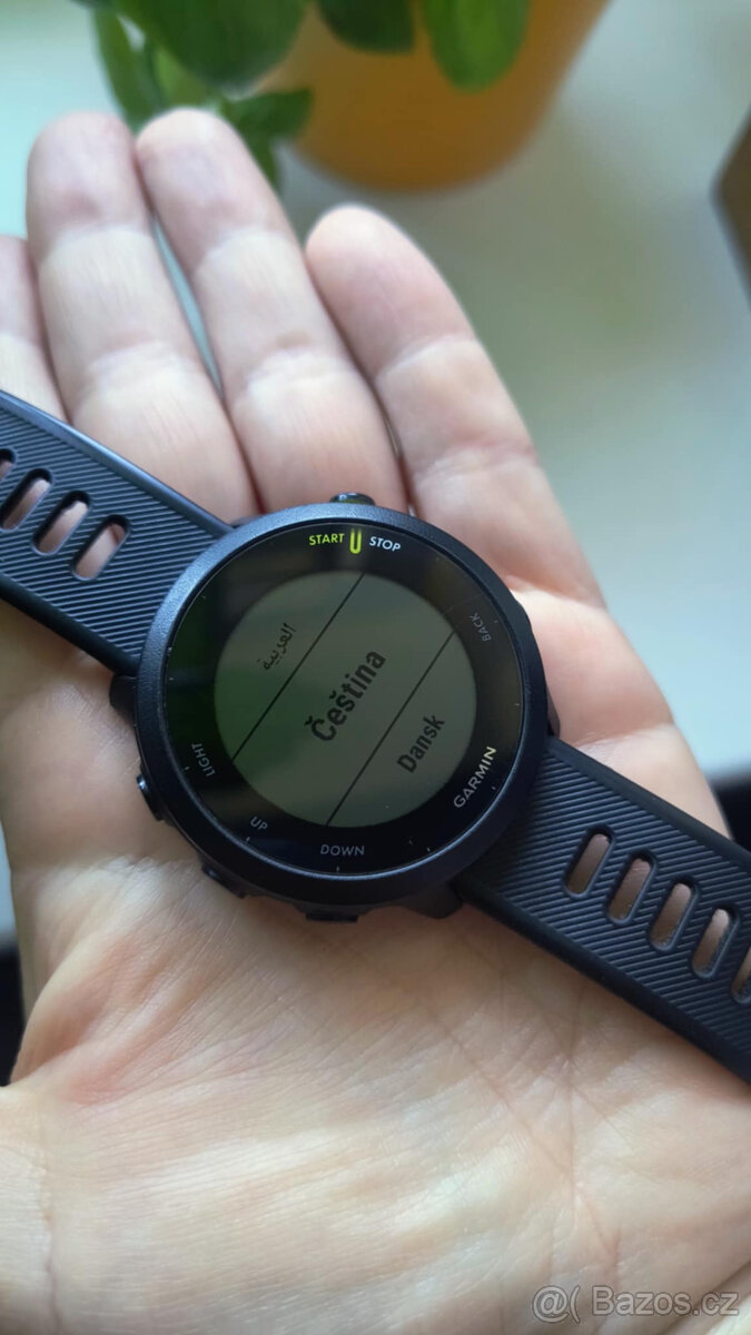 Garmin Forerunner 55 Black - chytré hodinky