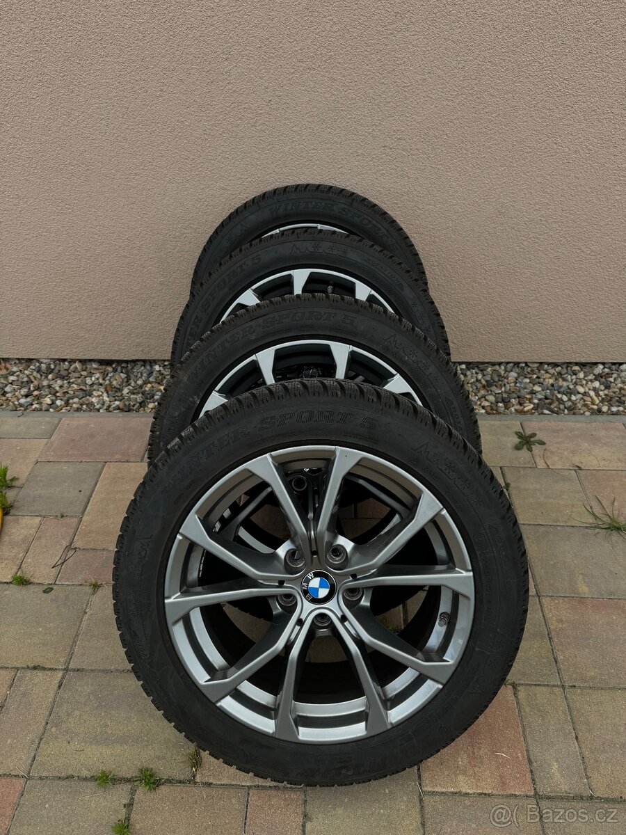 Originál ALU BMW z G20/21 320d řada 3 + NOVÉ PNEU Zimní