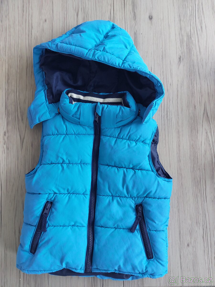 Modrá vestička vel. 98