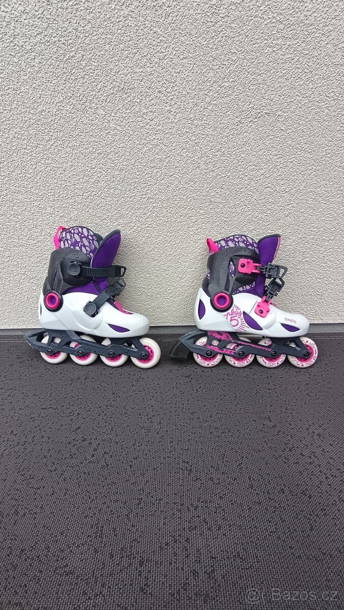 Kolečkové brusle Oxelo vel.30-32