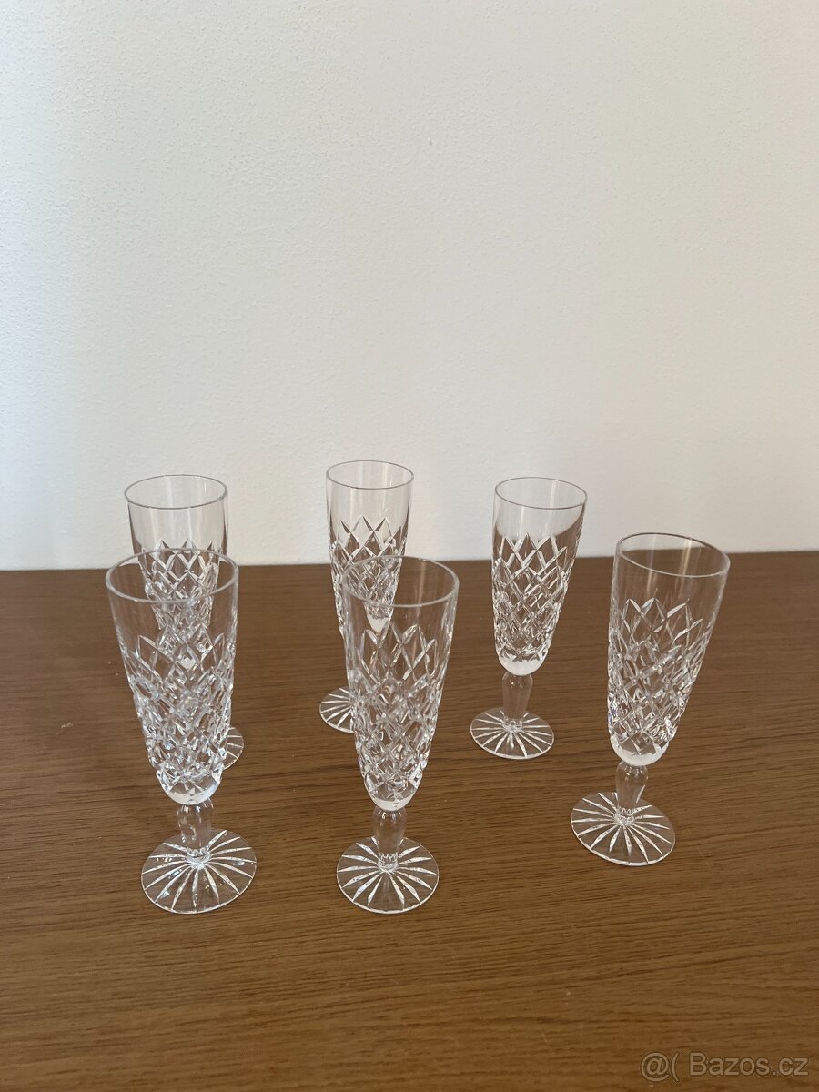Sklenice - broušené
