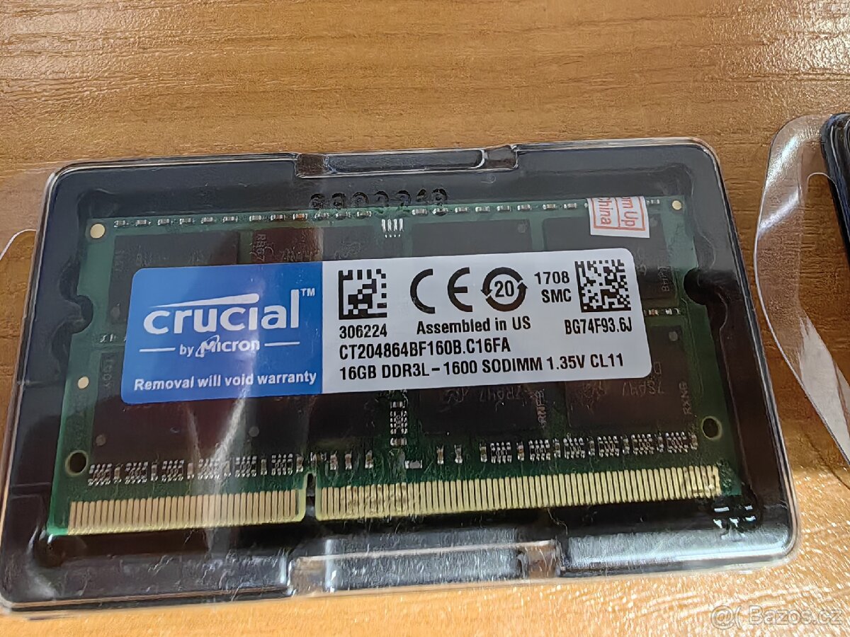 Crucial 32GB (2x16GB)
