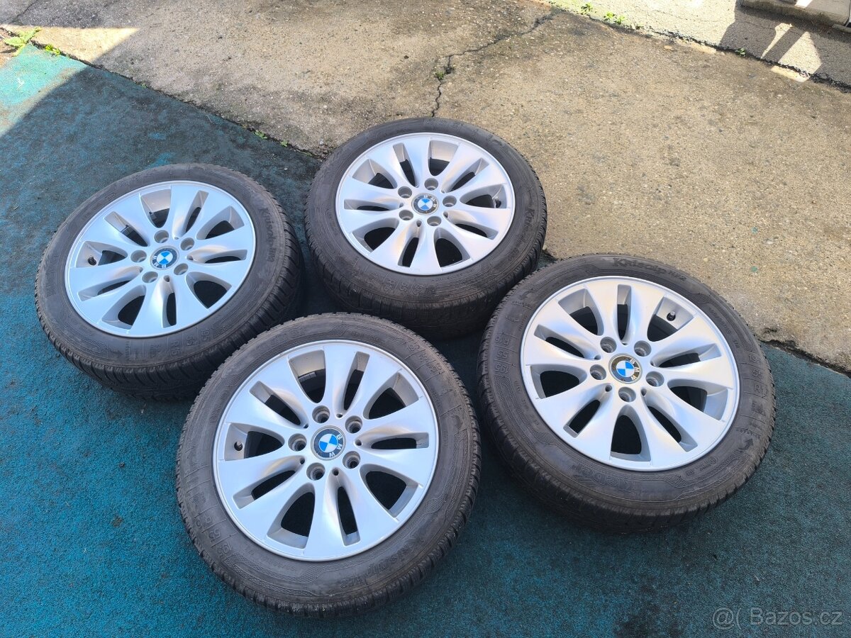 ALU kola 16" zimní Kleber 195/55 r16, originál BMW