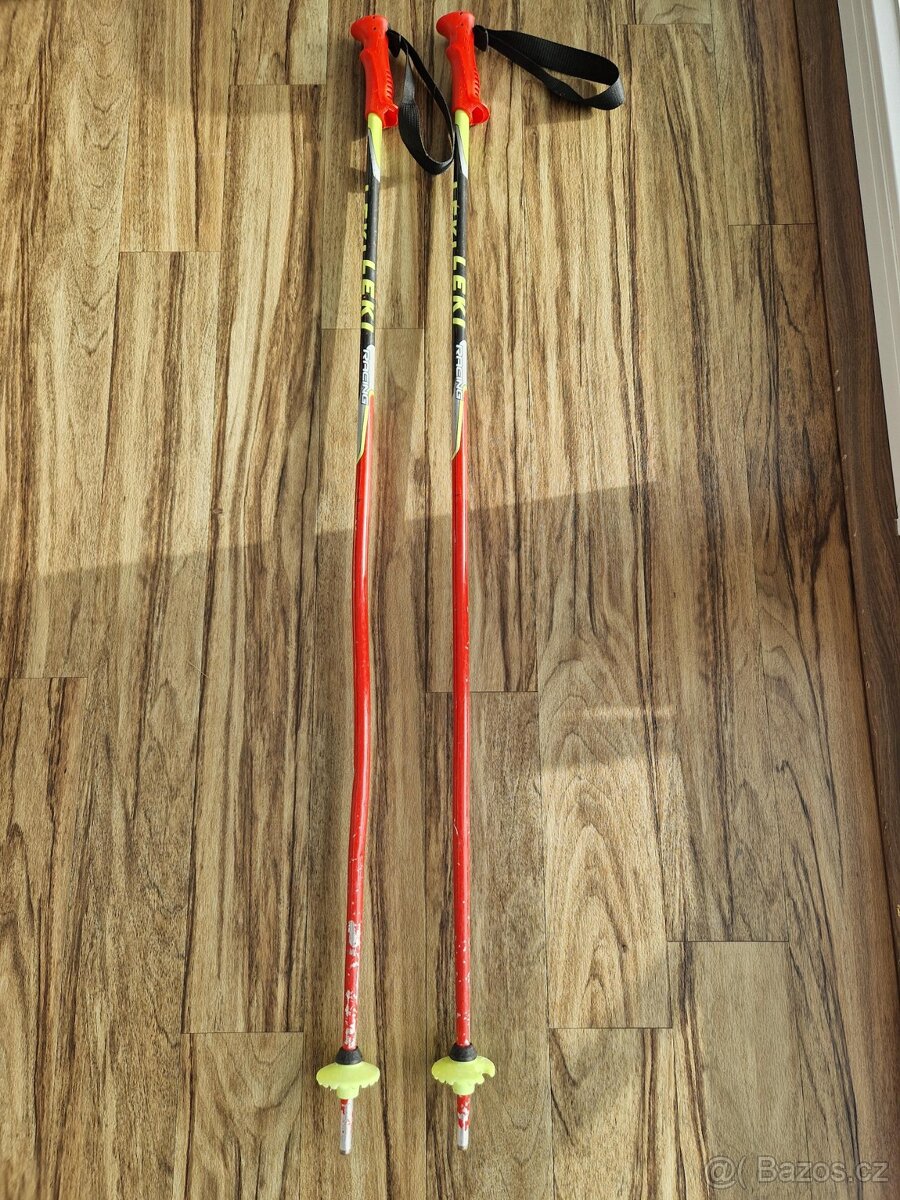 Dětské sjezdařské hůlky Leki 105 cm
