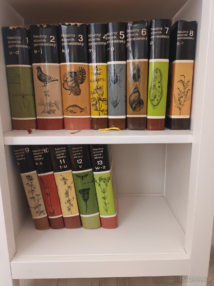 Naučný slovník zemědělský 1-13 díl