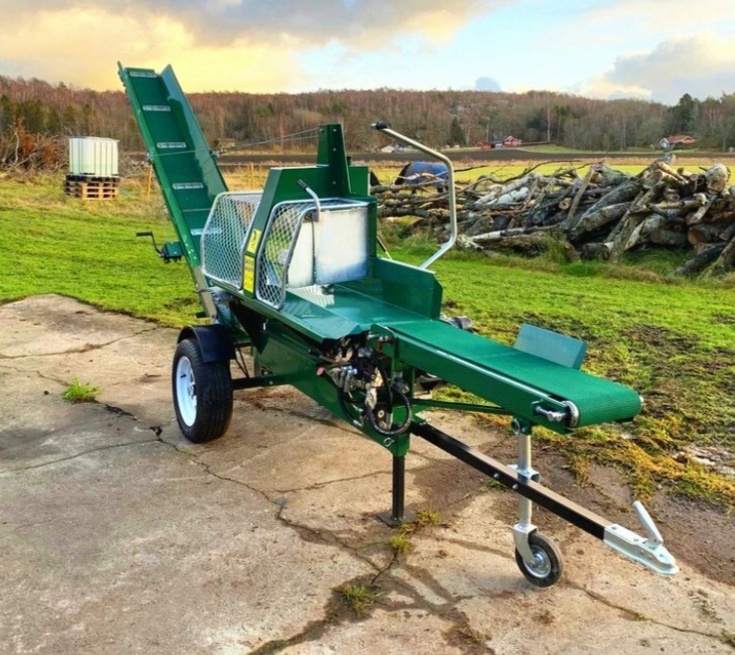 linka na dřevo, automat na dřevo, štípací automat