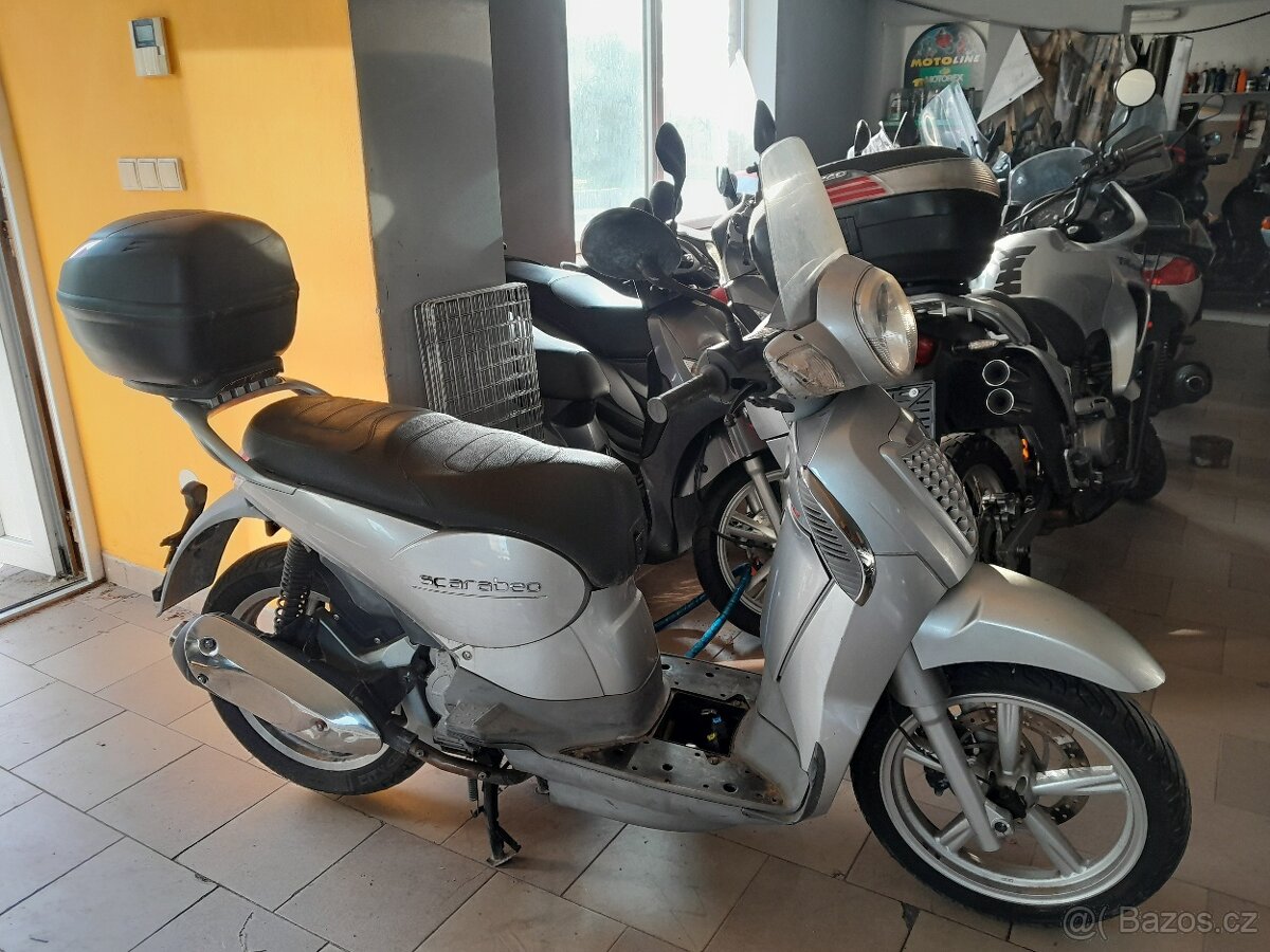 Aprilia Scarabeo 200i /125 2009, rozprodám po dílech