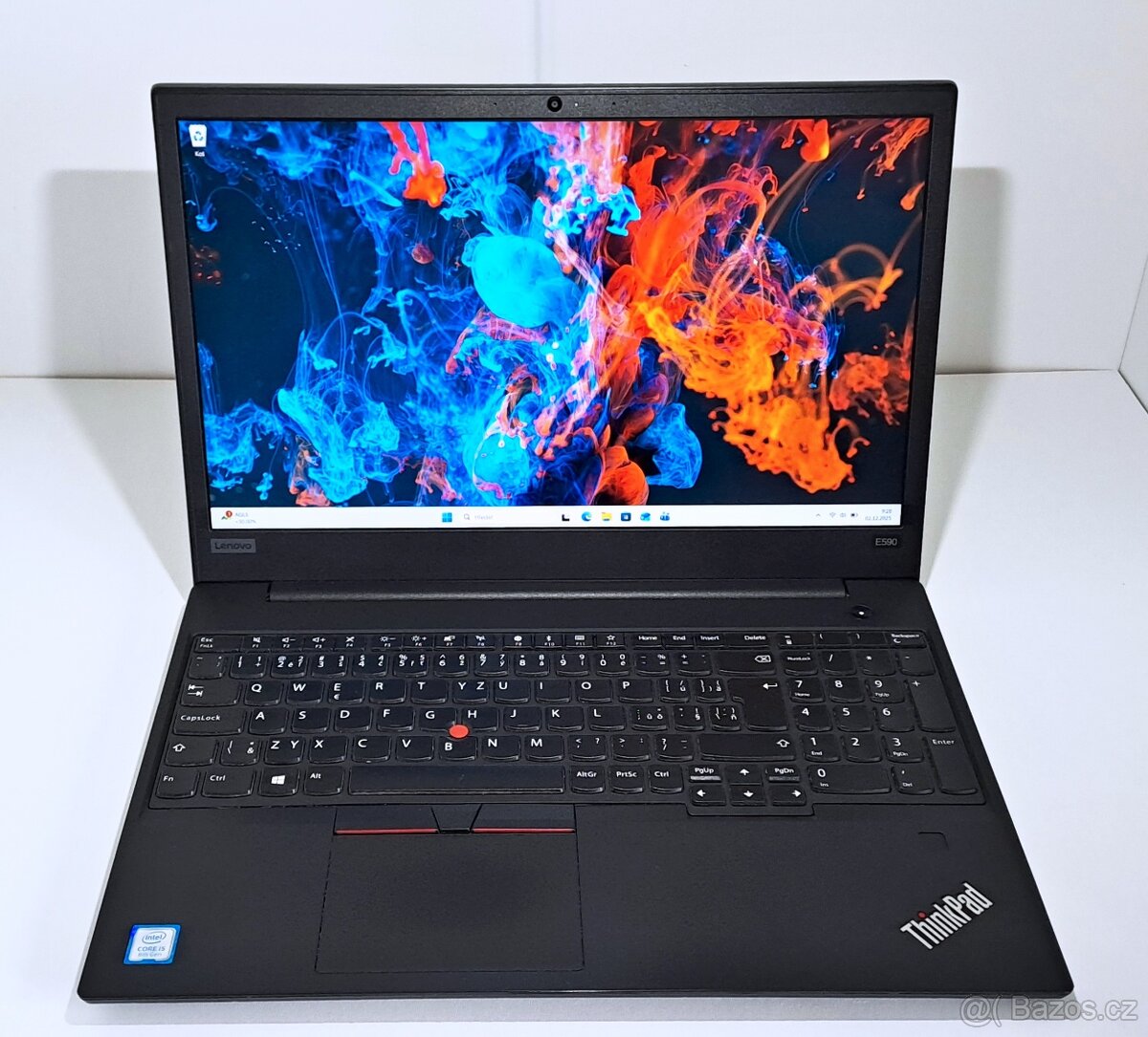 Pěkné Lenovo E590 i5-8265U 16gbRAM SSD512gb 15,6"FHD IPS W1