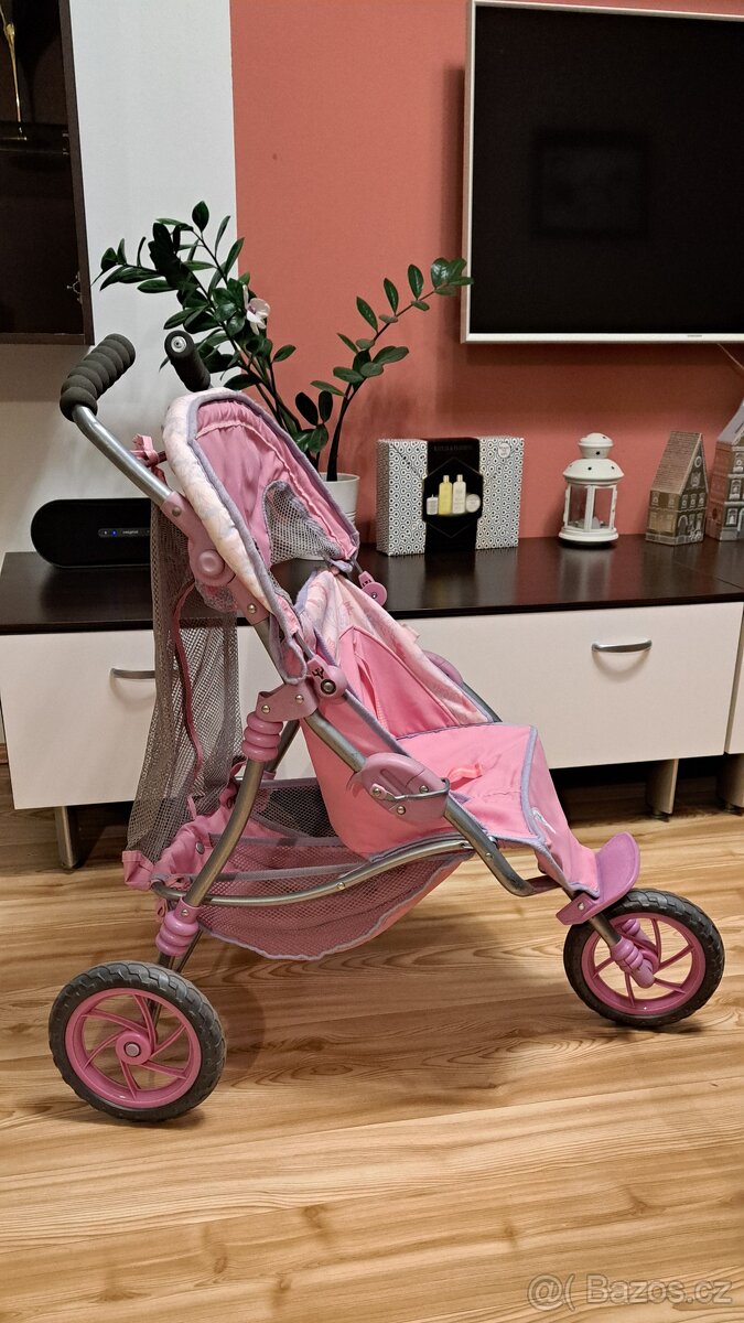 Baby born kočárek pro panenky-dvojčátka-REZERVACE