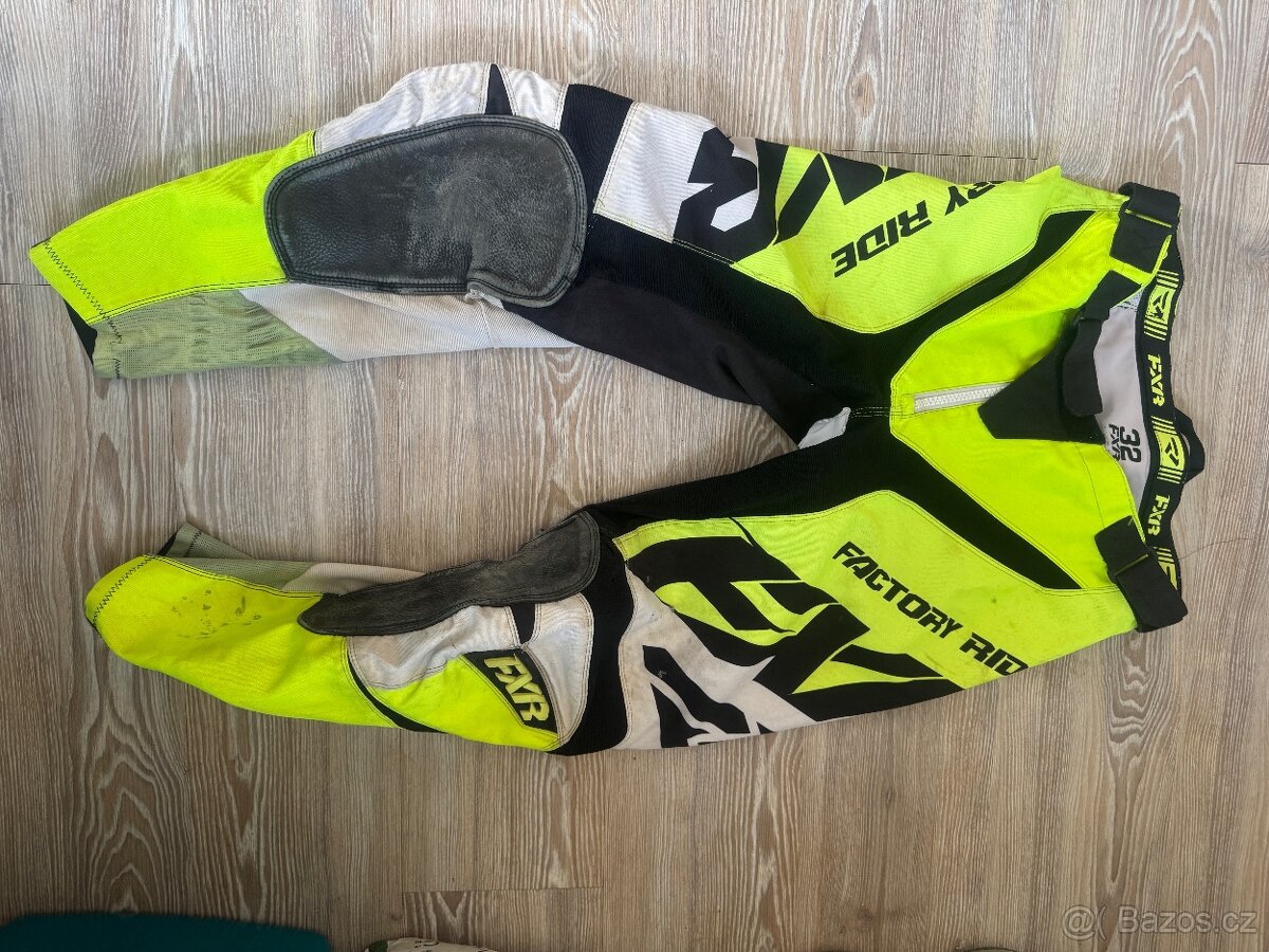 Kalhoty FXR MX, atv factory racing