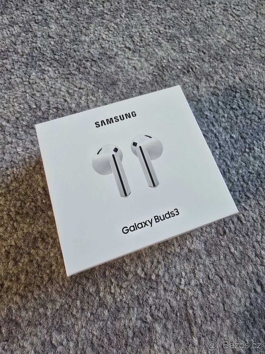Samsung Galaxy Buds3 (bílé, nové)