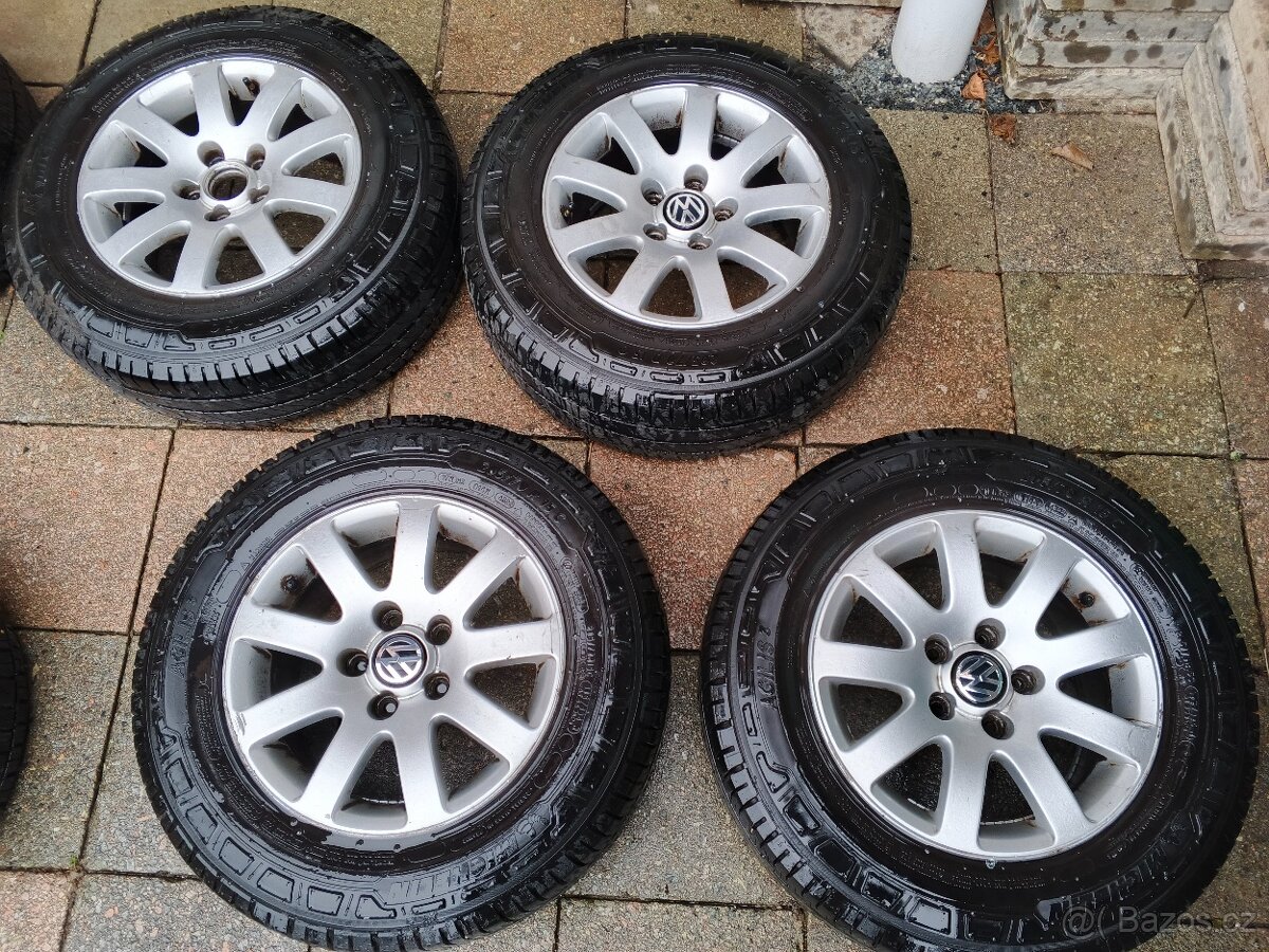 Disky VW 7Jx15 + pneu