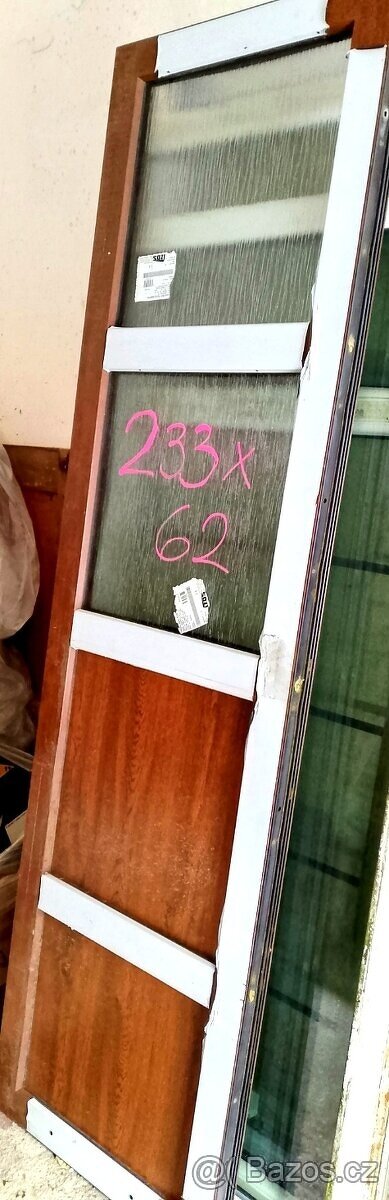 Okno fixní plastové doprava