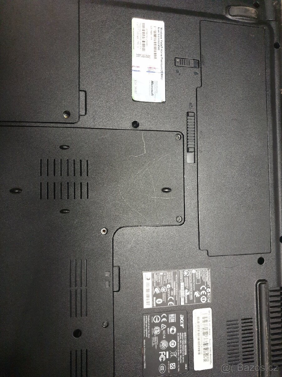 17" Notebook Acer Aspire 7535 na díly