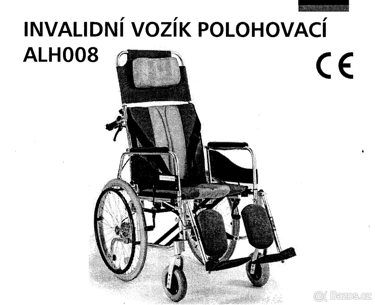 Invalidní vozík polohovací Timago