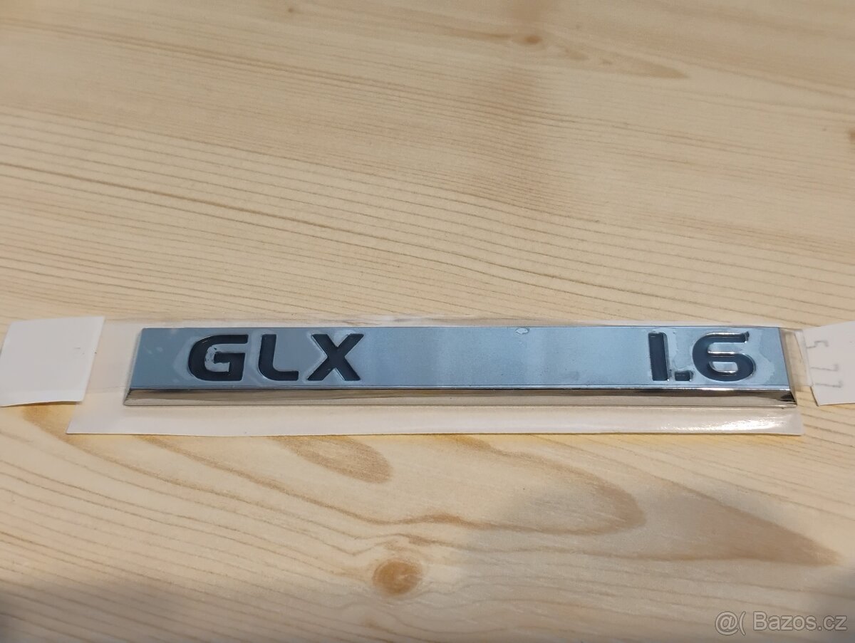 Nápis 1.6 GLX pro Octavia & Felicia