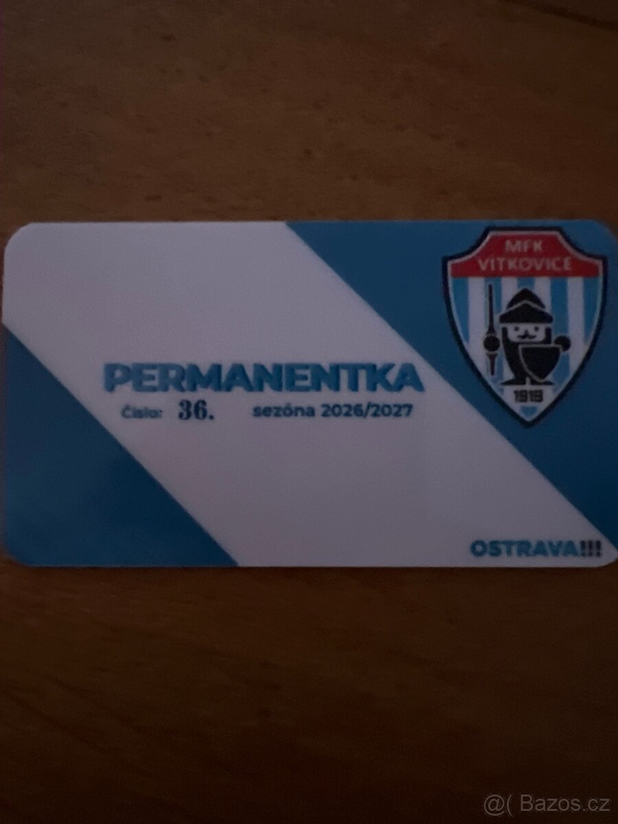 Permanentka MFK Vítkovice 2026/27