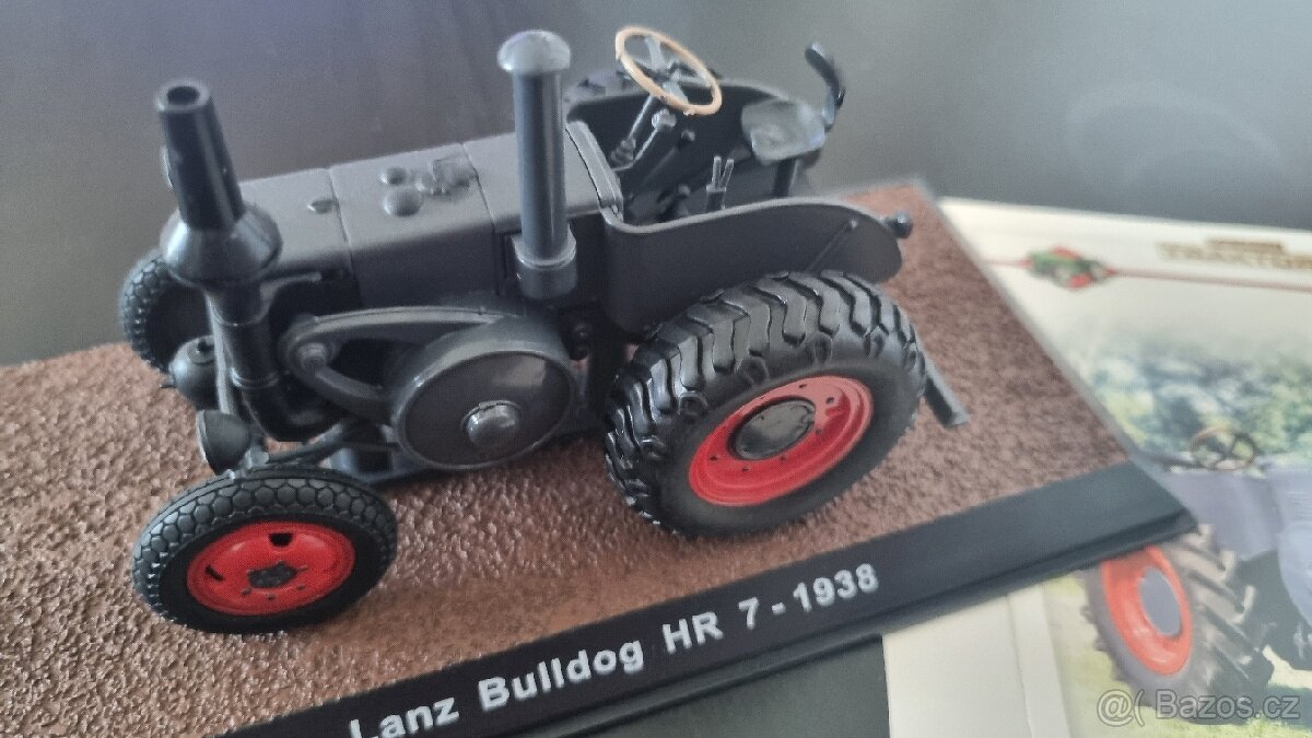 Model traktoru Lanz Bulldog HR7, měřítko 1/43