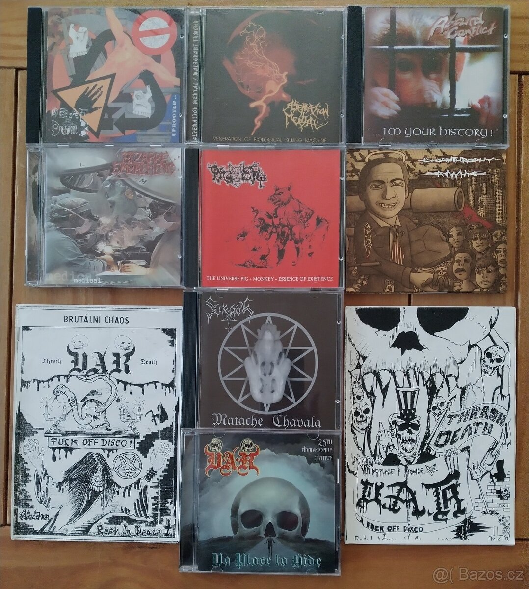 CD metal - české, část B - SLEVA