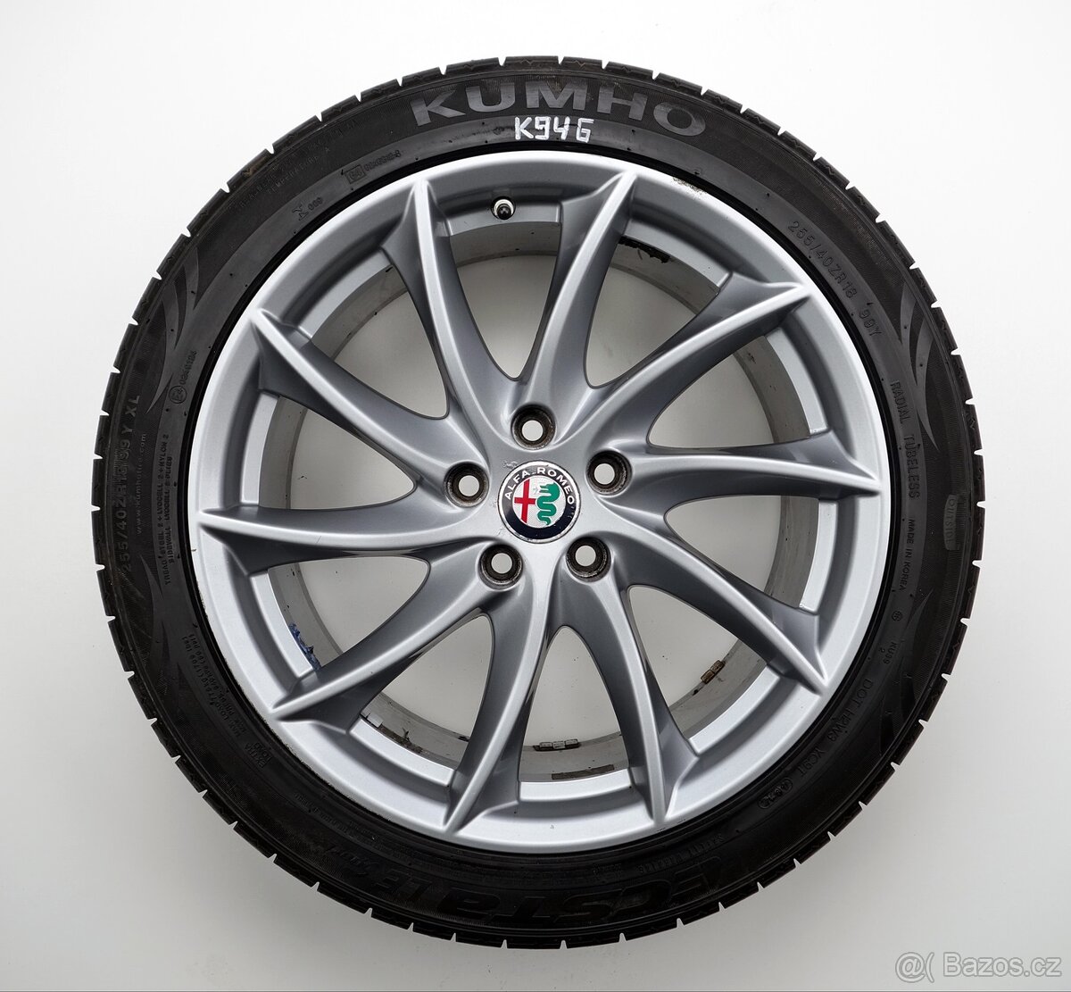Alfa Romeo Giulia - Originání 18" alu kola - Letní pneu