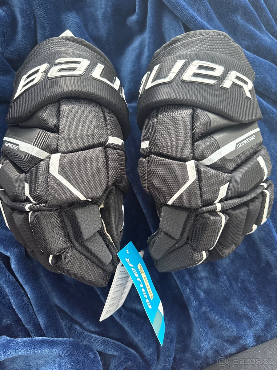 Nové Hokejové Rukavice Bauer Mach Black 14”