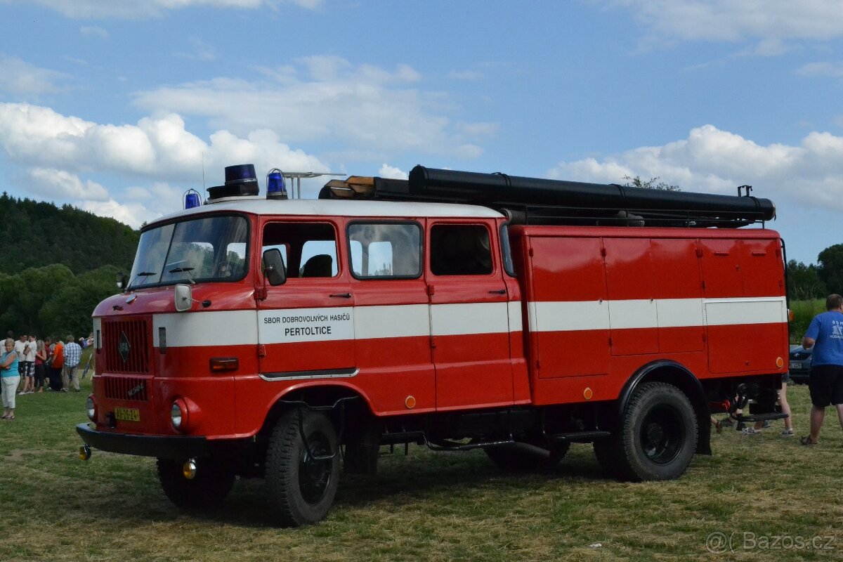 IFA W 50 L - automobilová stříkačka