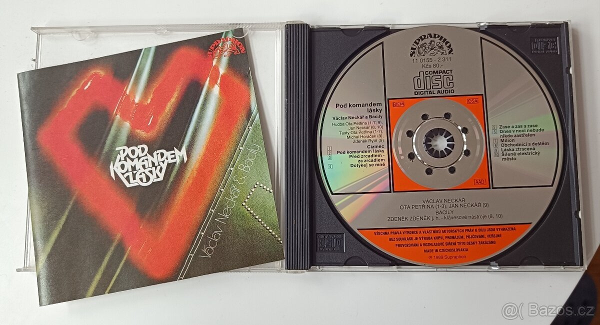 Prodám CD Václav Neckář - Rarita jako blazen