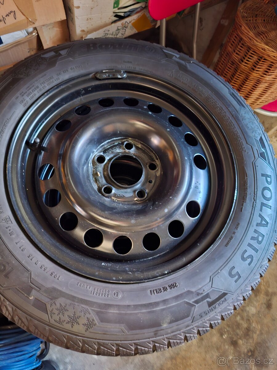 Kola Opel/GM zimní 15' 195/65/15 Barum Polaris 5 5x110DOT22