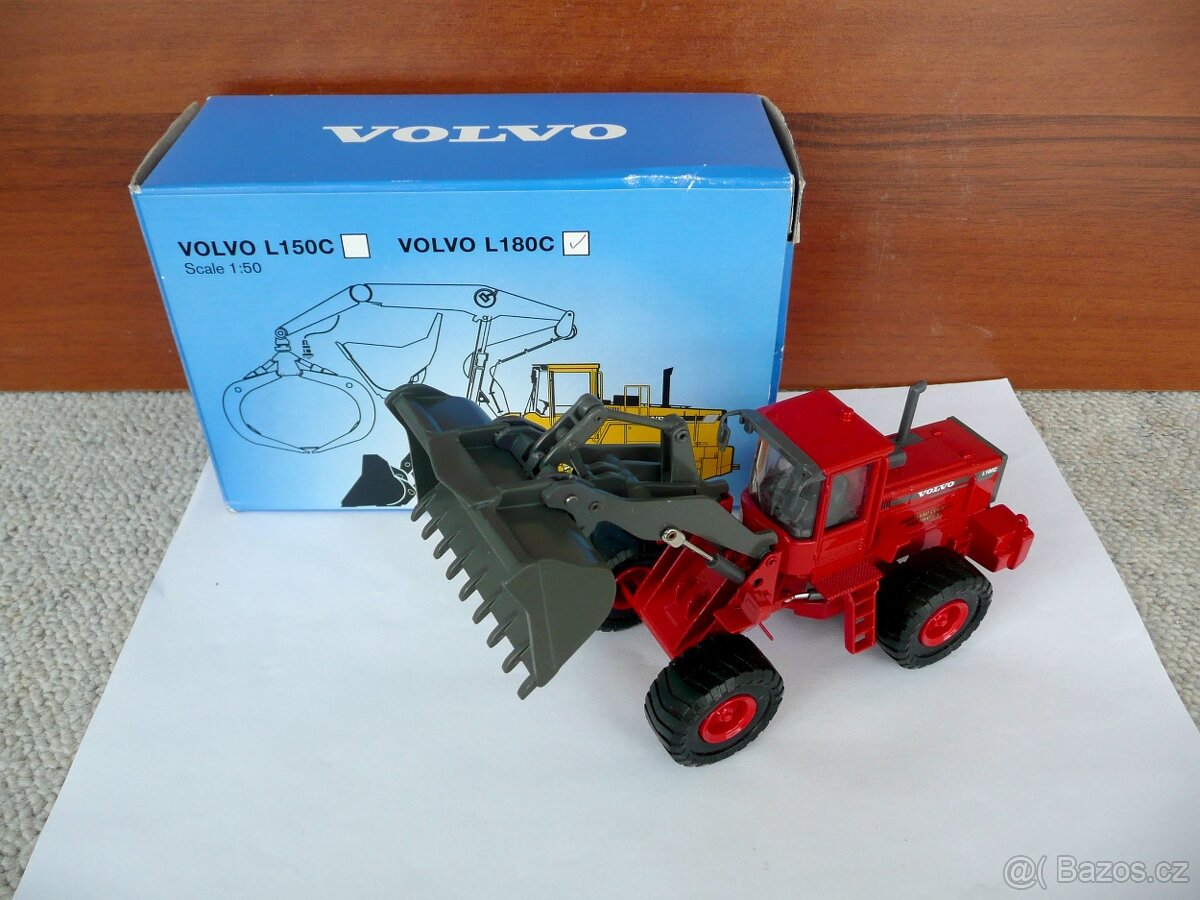 Model - Nakladač VOLVO - Scoop, kovový, England