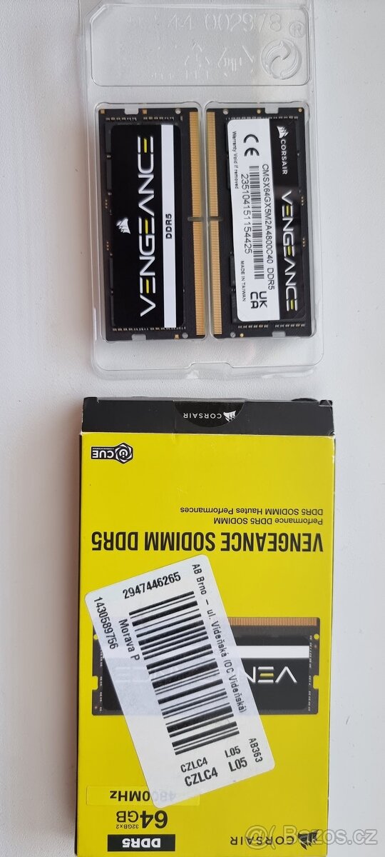 RAM 64 GB DDR5 SO-DIMM (notebook)