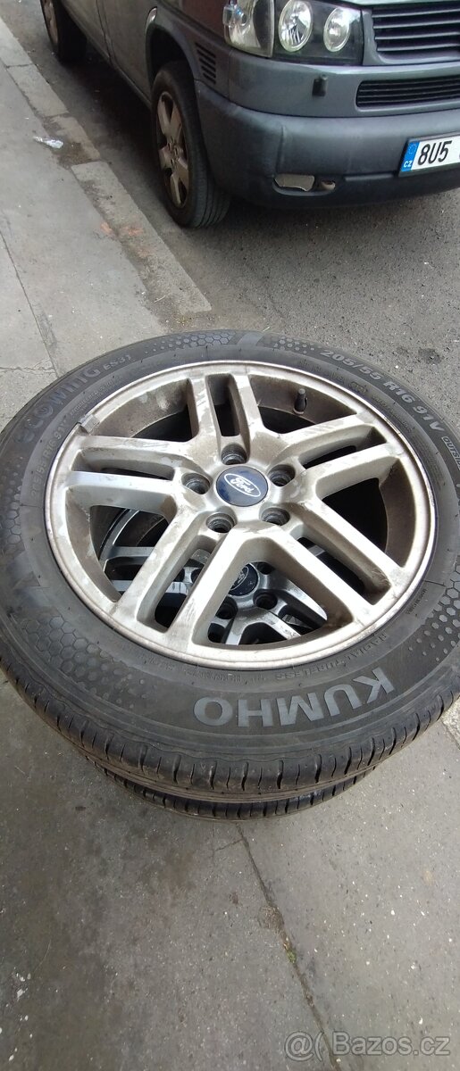 letní kompletní Alu kola Ford Focus Cmax