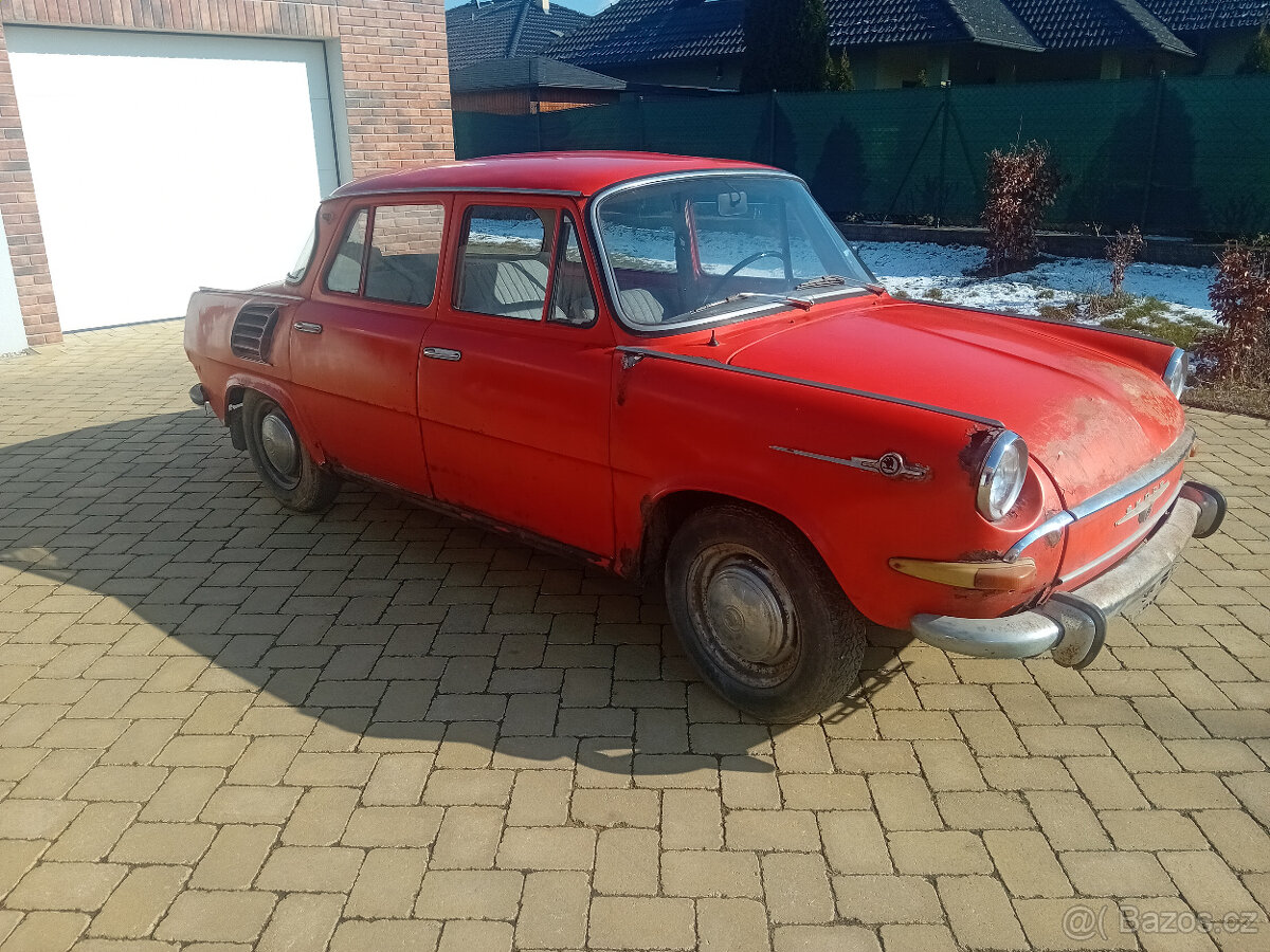 Škoda 1000 mb žábrovka