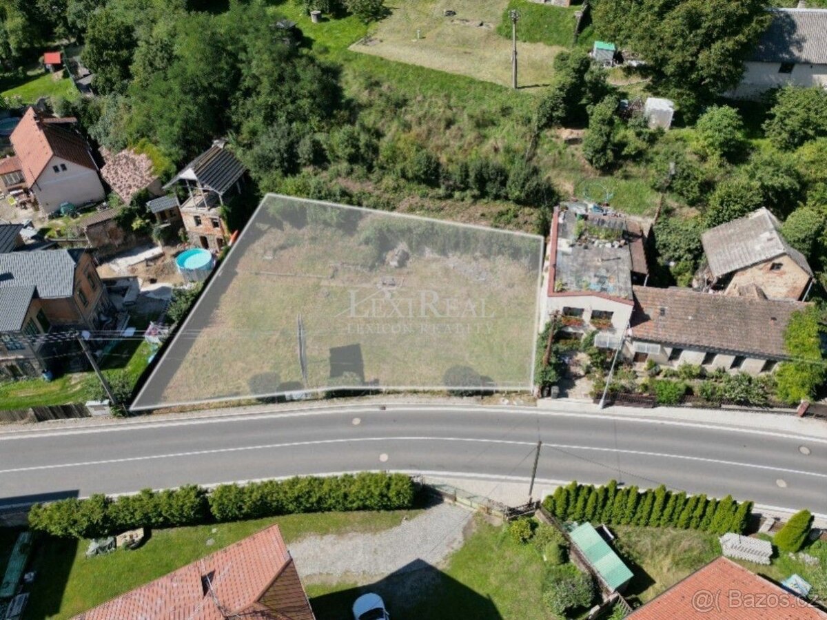 Prodej stavební parcely 791 m2, Štěchovice, Praha - západ