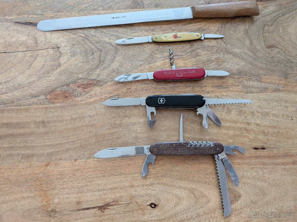 Nůž victorinox, Solingen, Sandrik, GML