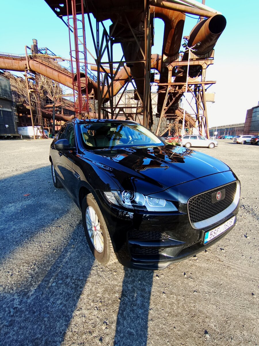 Jaguár F-Pace 2.0 132kW, NM, Automat, 2. Majitel