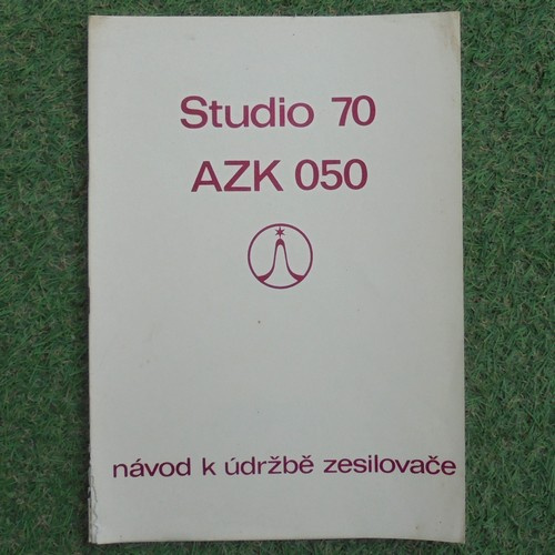 Návod Zesilovač Tesla AZK 050 Studio 70