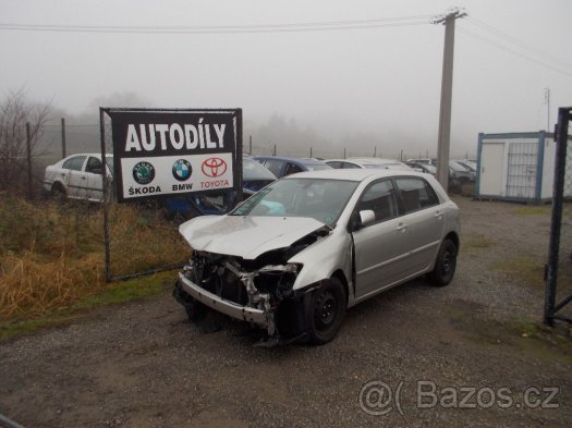 Díly Toyota Corolla 1,6 VVti